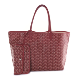 fake designer bags Goyard Goyardine PM Saint Louis in Red front