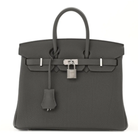 fake designer bags hermes togo birkin 25 gris meyer palladium hardware